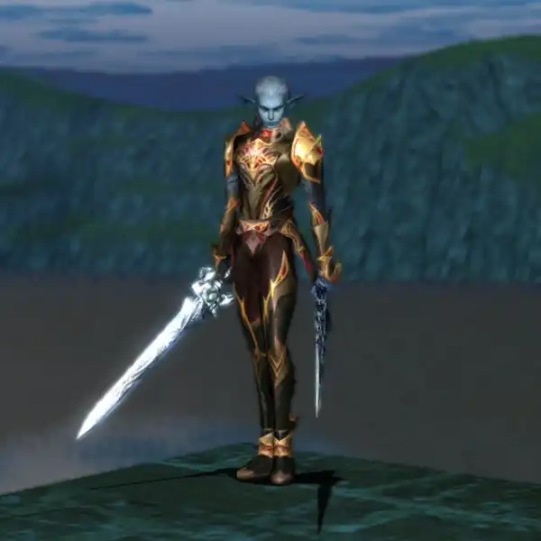 Male Dark Elf   Red Zubei